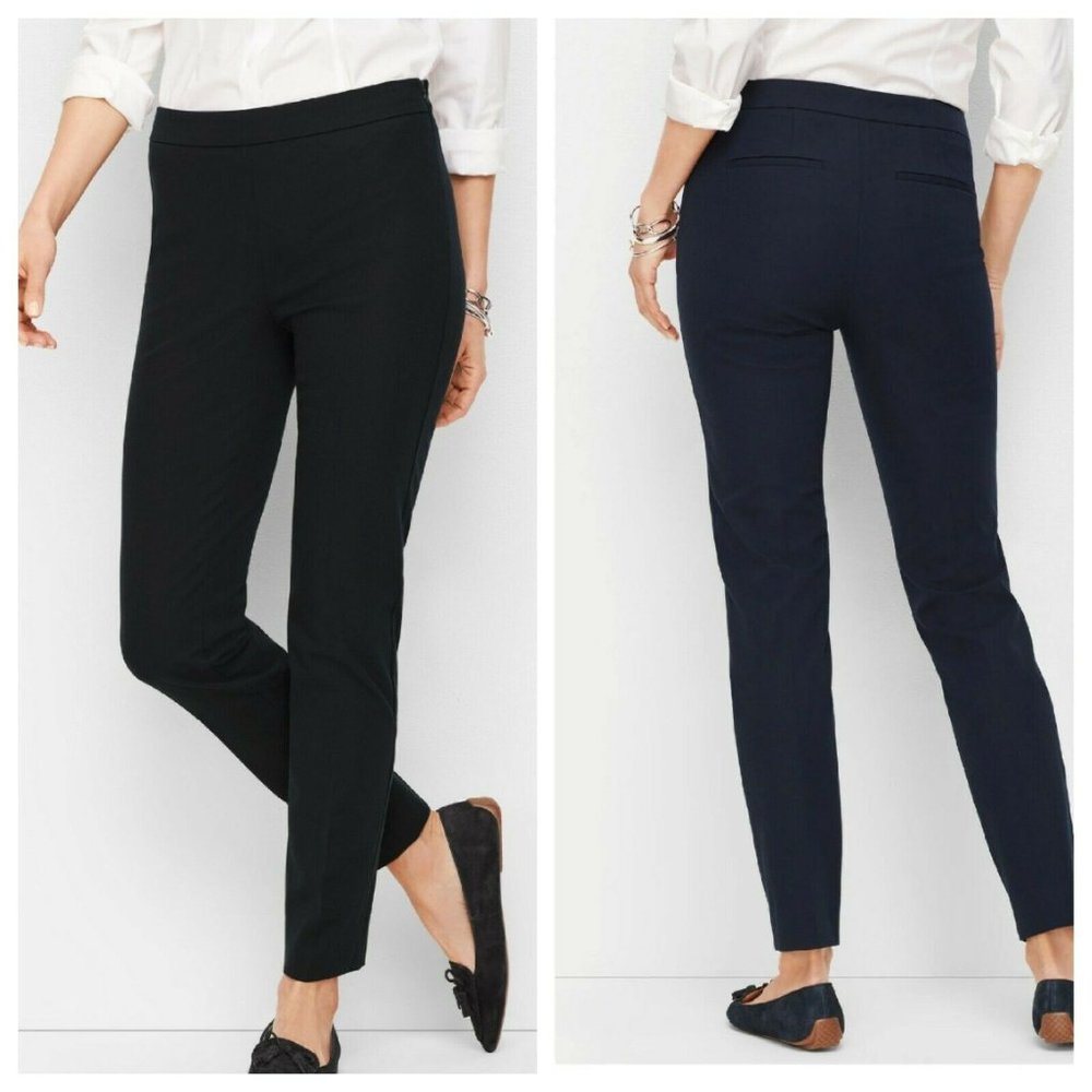 Talbots Chatham Velveteen Ankle Pants 10P
